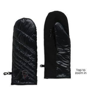 Women’s quilted pearl cire glove with rubber print at palm for a better grip.